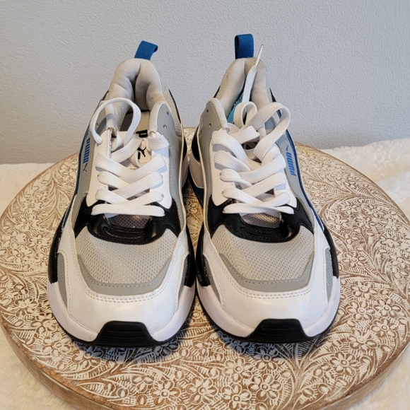 Puma X-Ray 2 Square White Grey Blue Men Size 9 - Picture 4 of 4